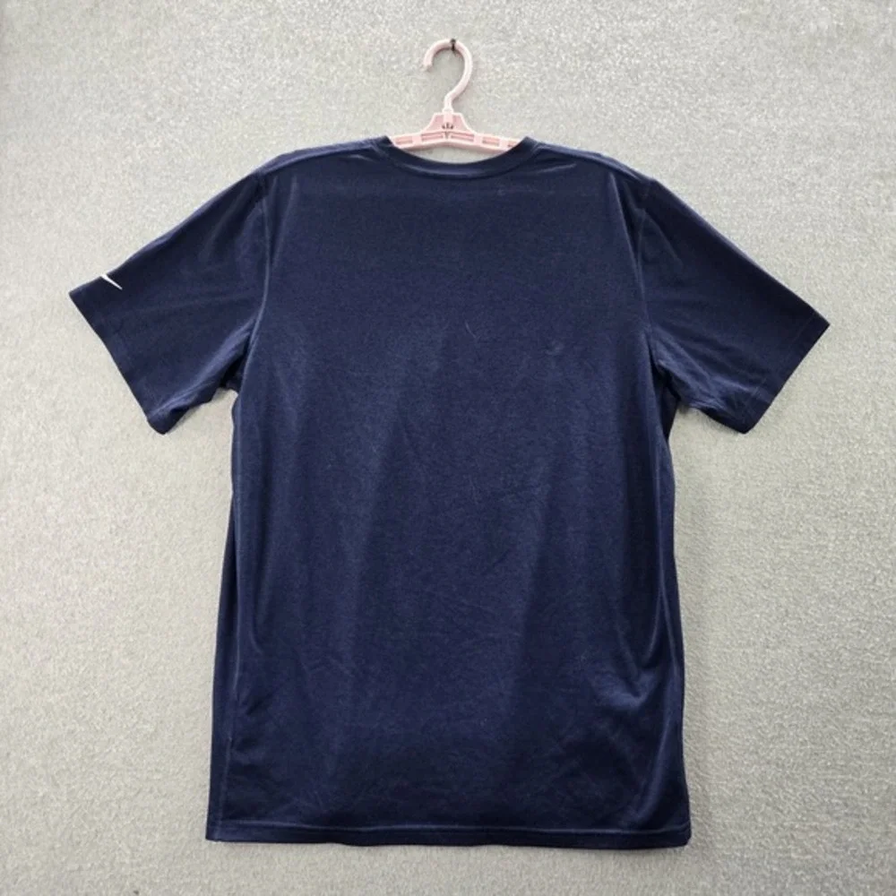 Dallas Cowboys Men Shirt L Navy Nike Dez Bryant 88‎ Activewear Logo Short Sleeve